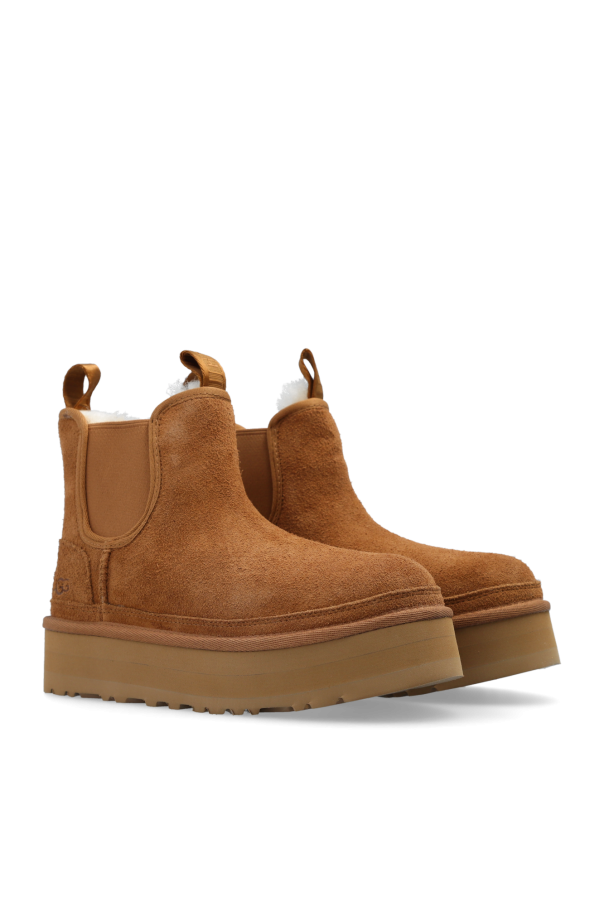 Beige Neumel platform Chelsea boots Rose ugg Kids SchaferandweinerShops Spain Rose ugg tedy